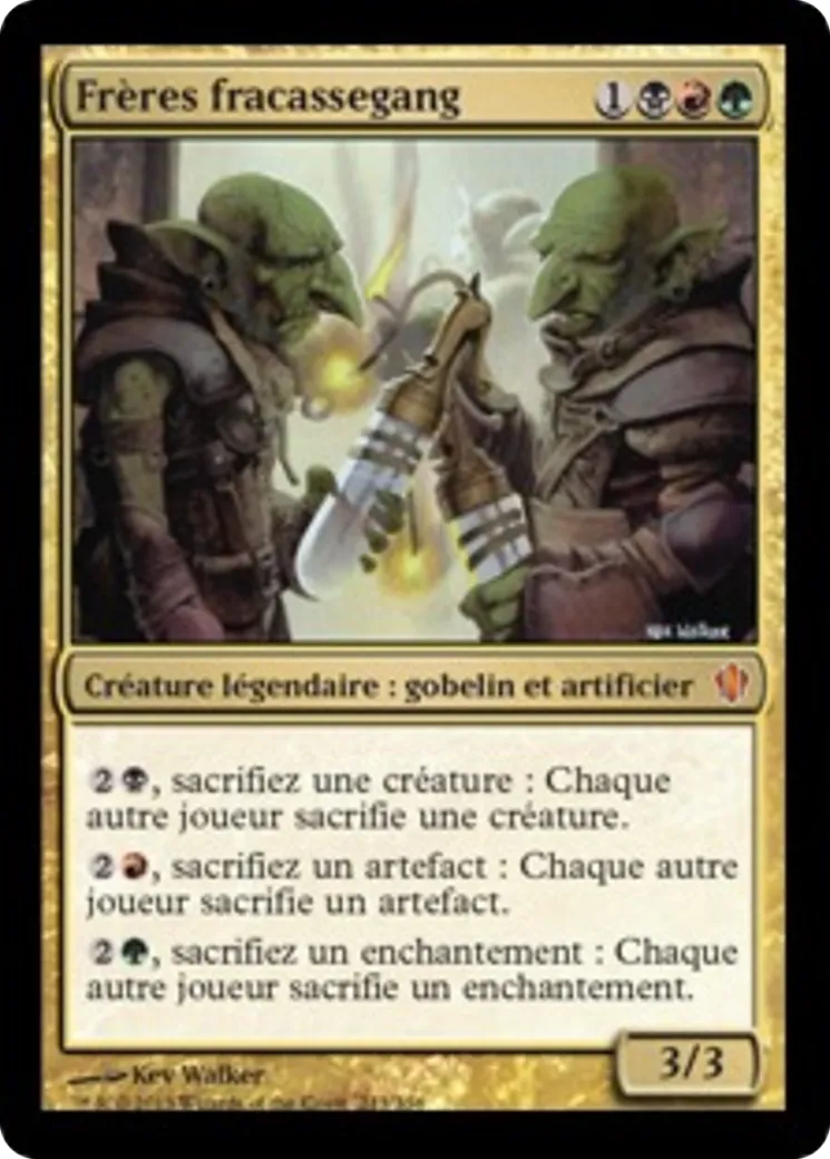 Frères fracassegang — Commander 2013 — Magic: The Gathering