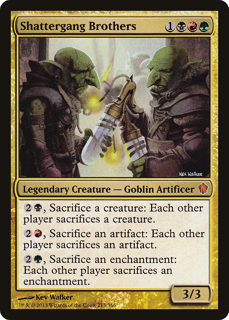 Shattergang Brothers — Commander 2013 — Magic: The Gathering