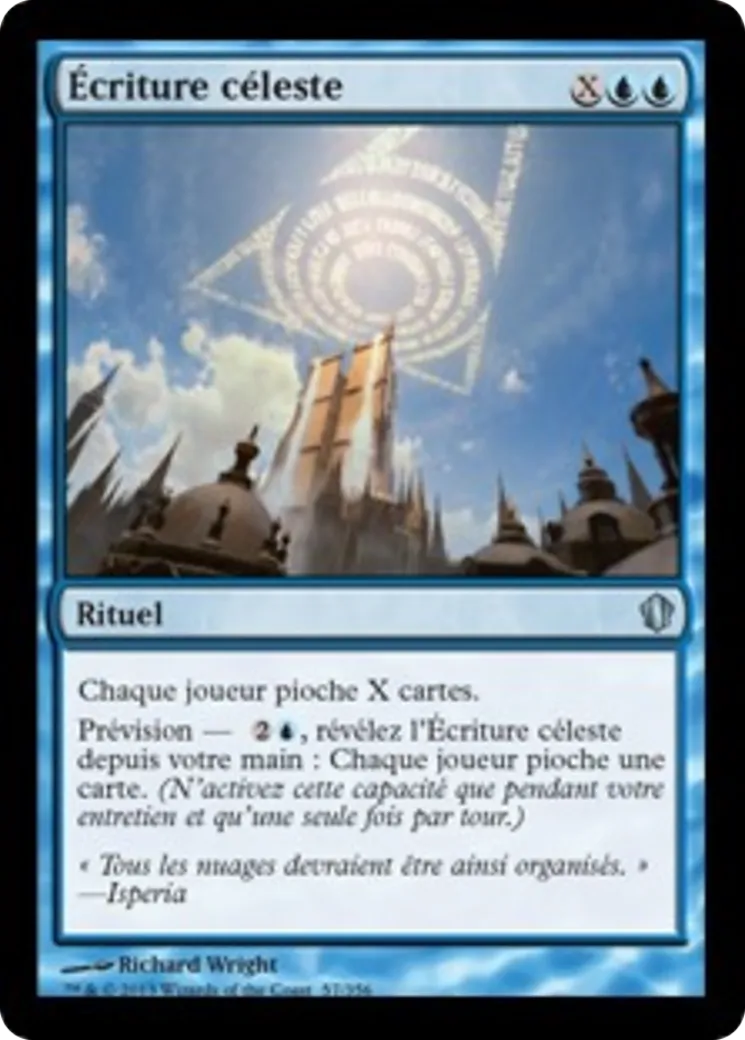 Écriture céleste — Commander 2013 — Magic: The Gathering