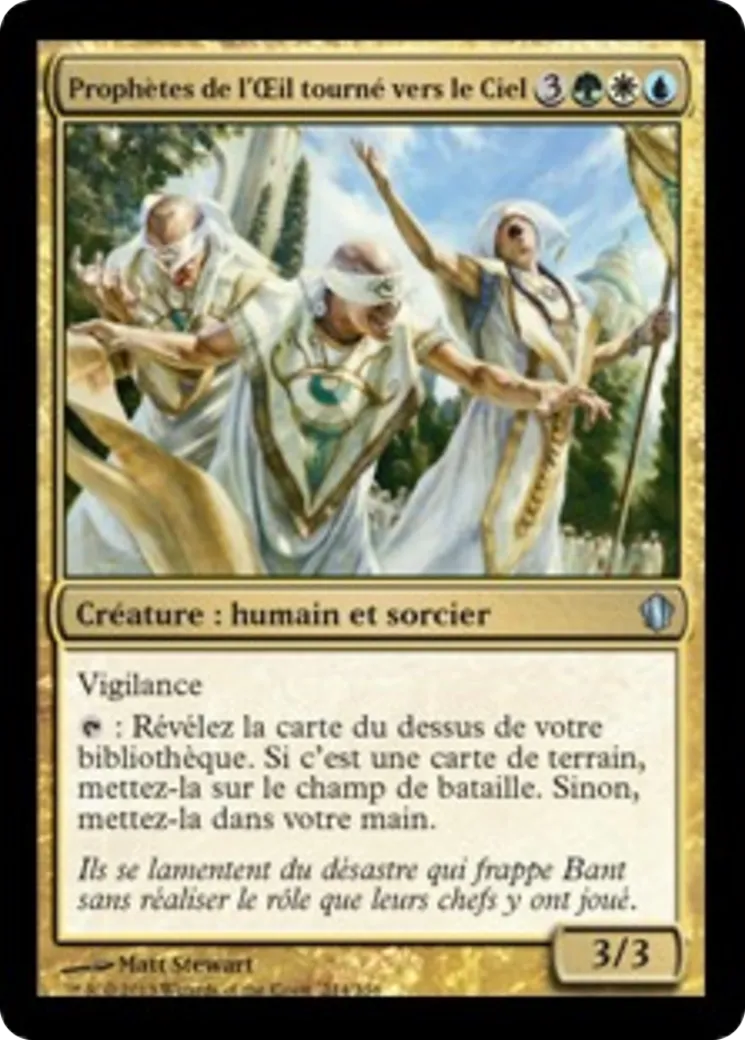 Prophètes de l'Œil tourné vers le Ciel — Commander 2013 — Magic: The Gathering