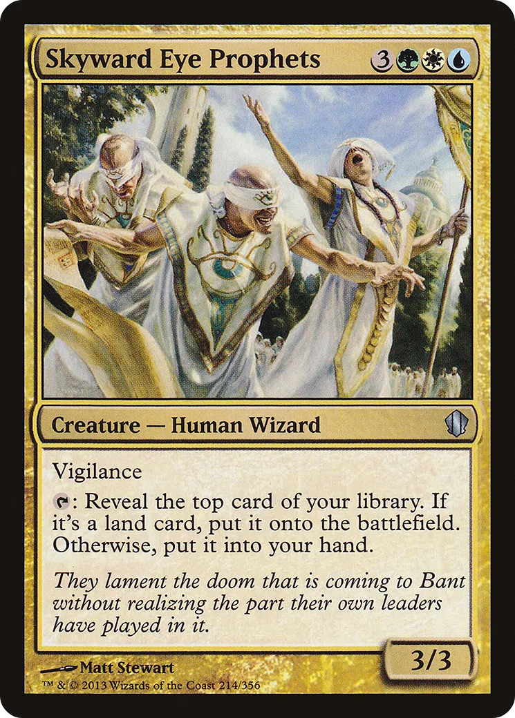 Skyward Eye Prophets — Commander 2013 — Magic: The Gathering
