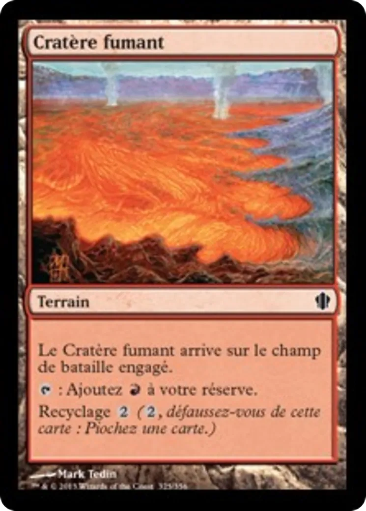 Cratère fumant — Commander 2013 — Magic: The Gathering