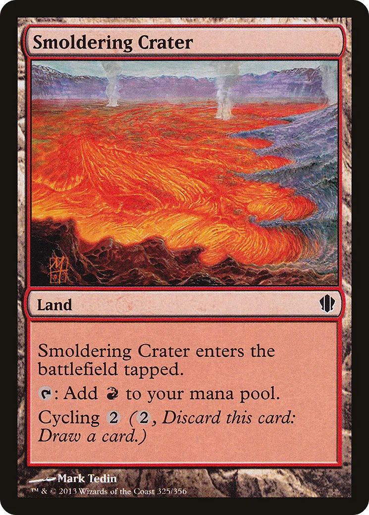 Smoldering Crater — Commander 2013 — Magic: The Gathering