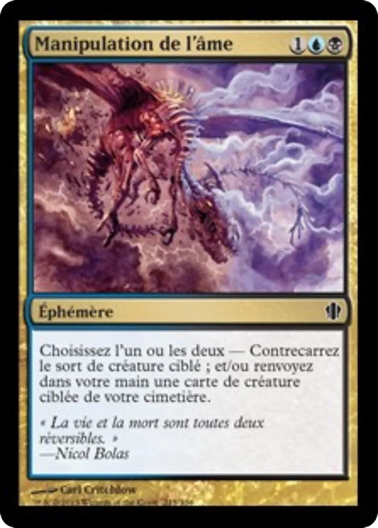 Manipulation de l'âme — Commander 2013 — Magic: The Gathering