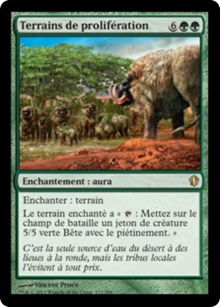 Terrains de prolifération — Commander 2013 — Magic: The Gathering