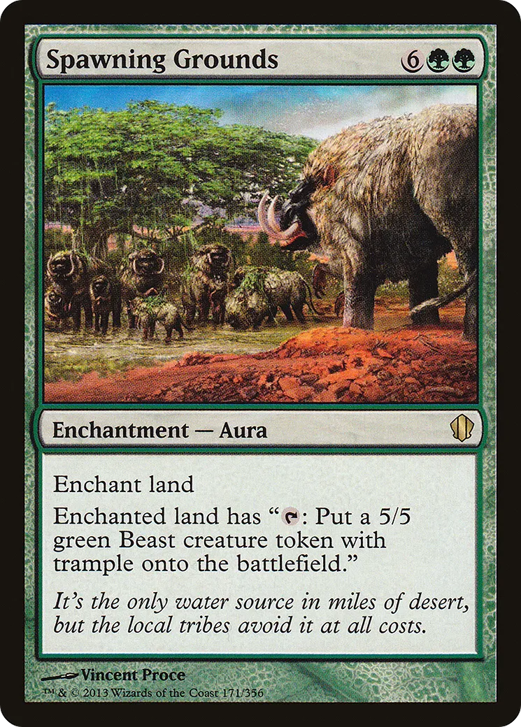 Spawning Grounds — Commander 2013 — Magic: The Gathering