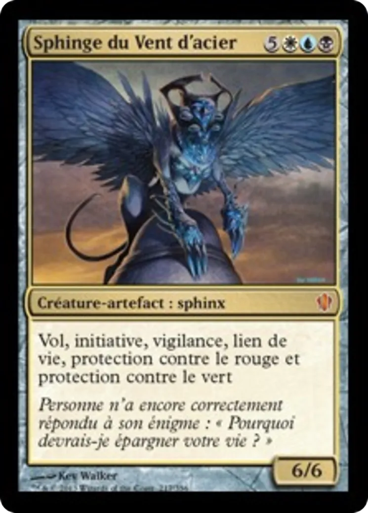 Sphinge du Vent d'acier — Commander 2013 — Magic: The Gathering