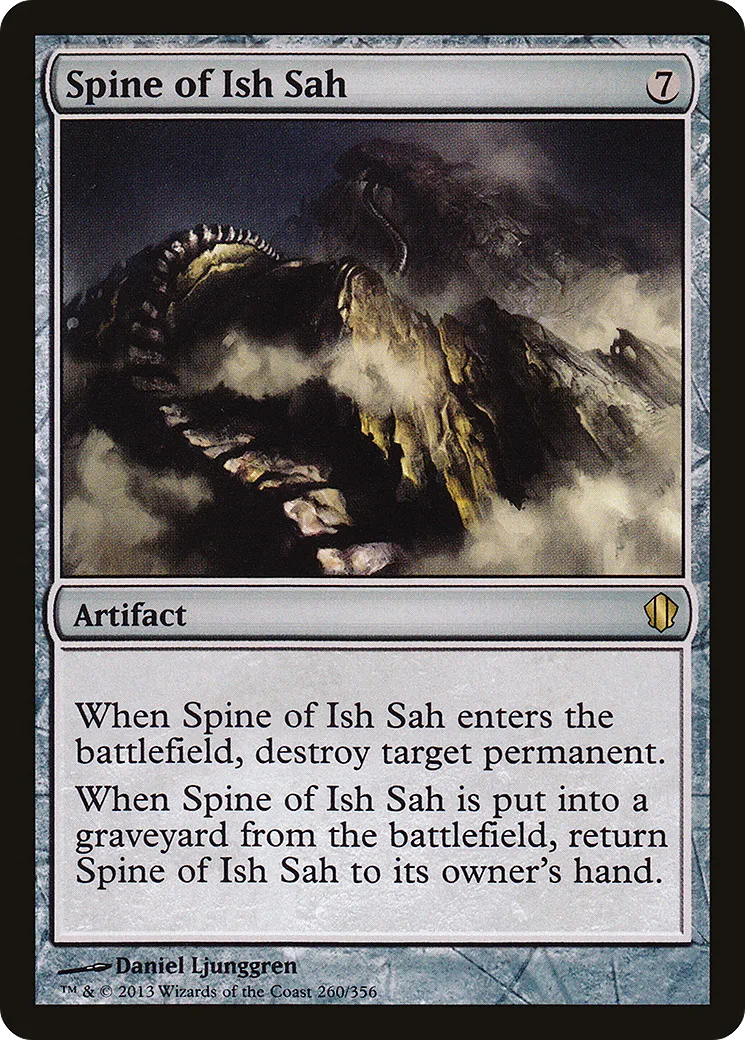 Spine of Ish Sah — Commander 2013 — Magic: The Gathering