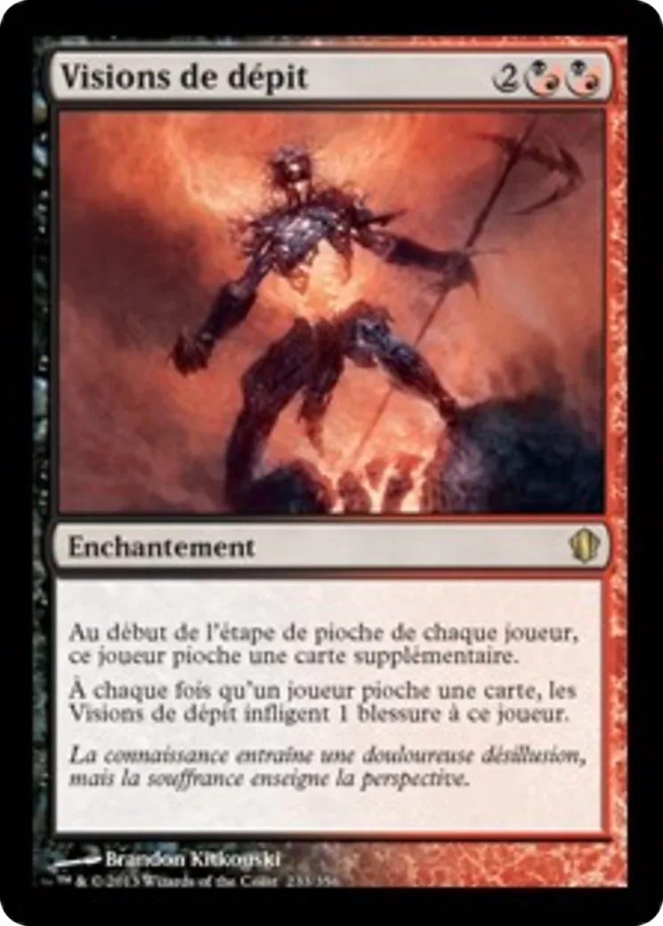 Visions de dépit — Commander 2013 — Magic: The Gathering
