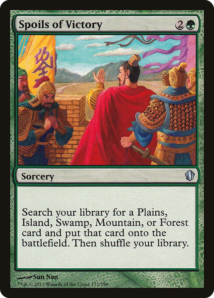 Spoils of Victory — Commander 2013 — Magic: The Gathering