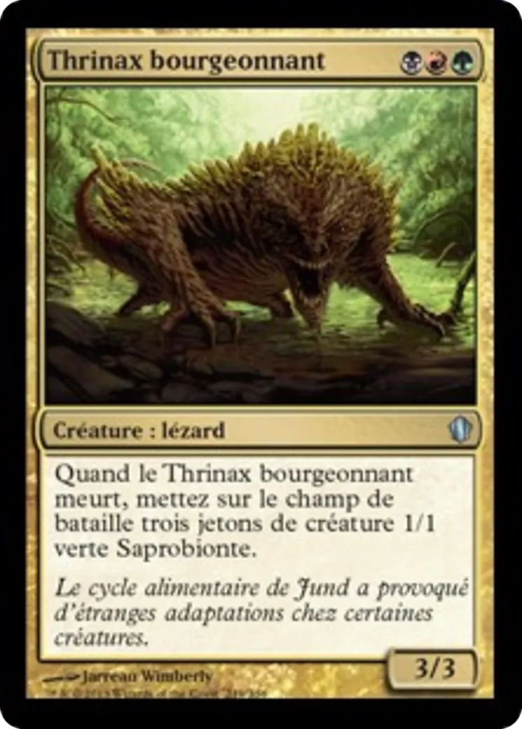 Thrinax bourgeonnant — Commander 2013 — Magic: The Gathering