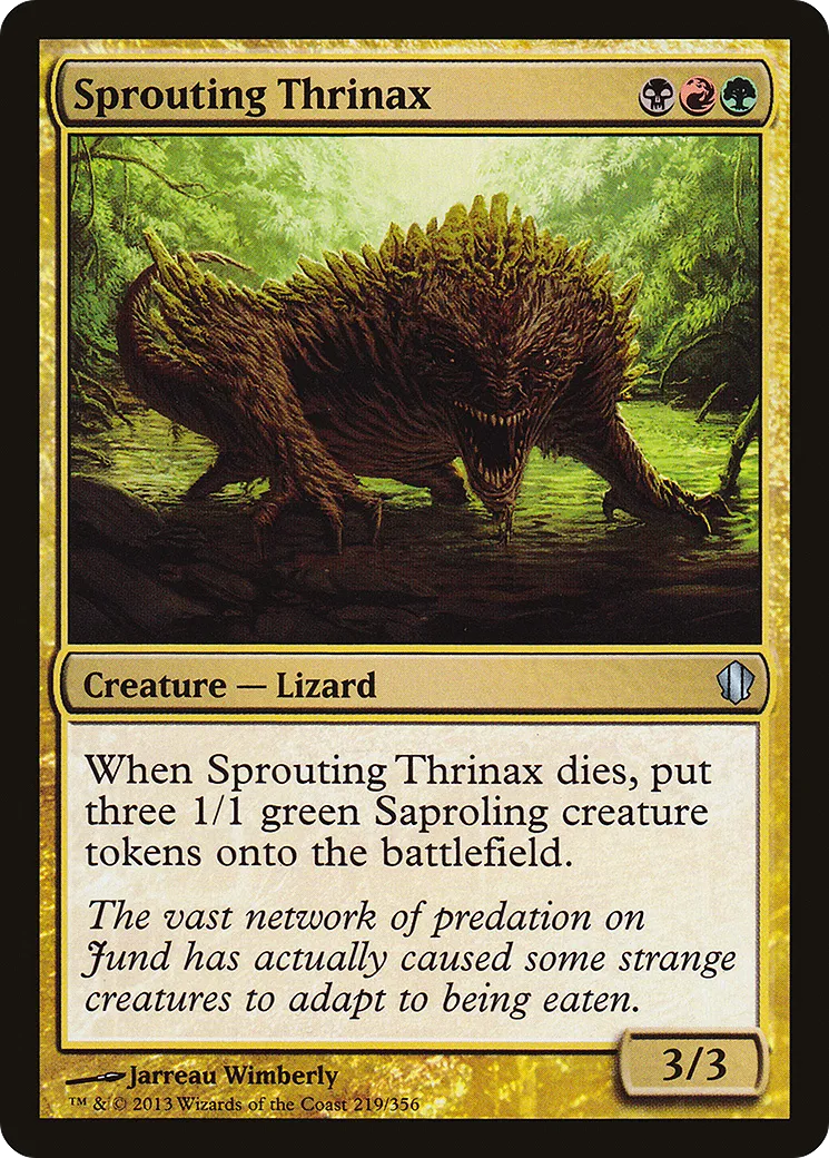 Sprouting Thrinax — Commander 2013 — Magic: The Gathering