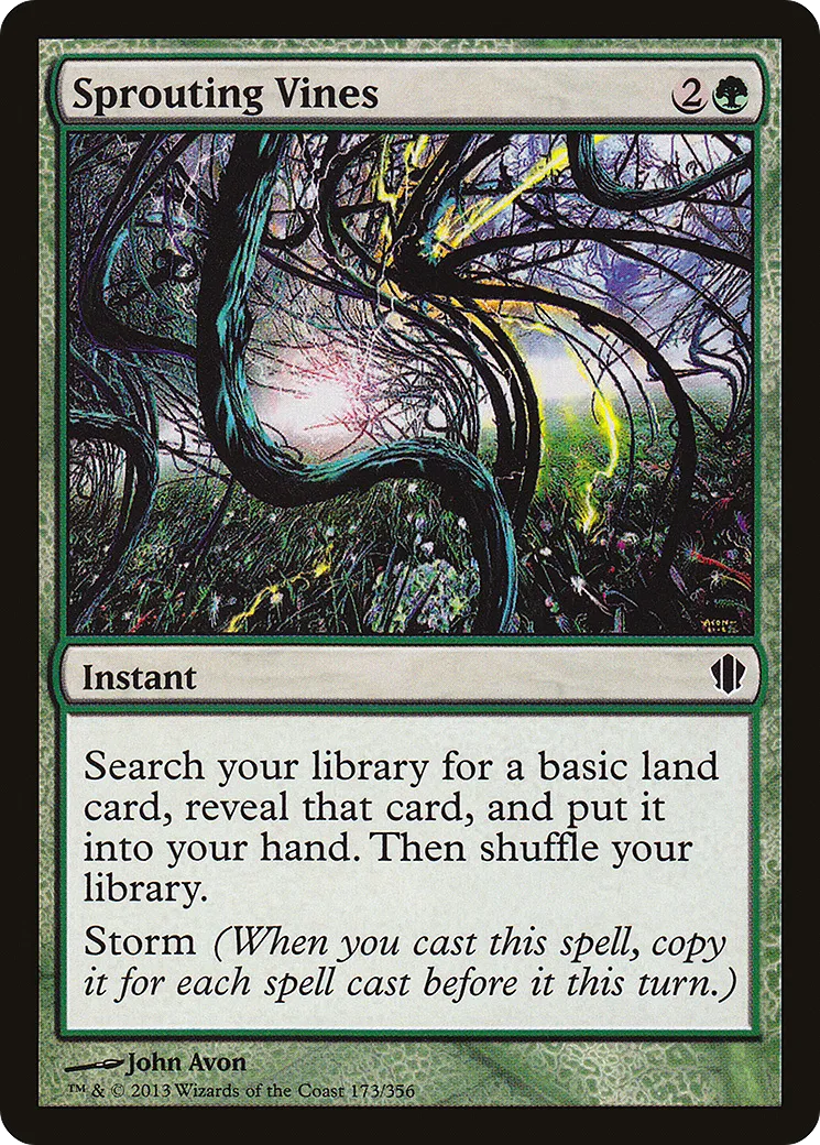 Vignes bourgeonnantes — Commander 2013 — Magic: The Gathering