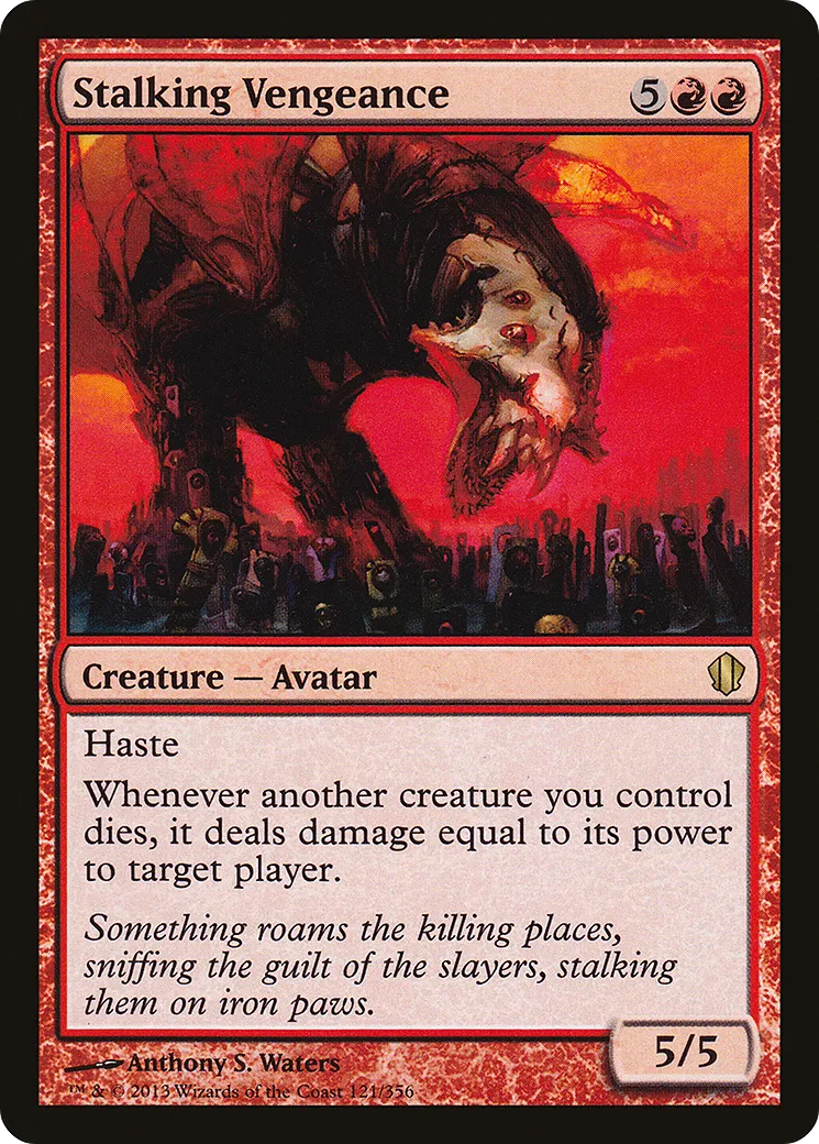 Stalking Vengeance — Commander 2013 — Magic: The Gathering