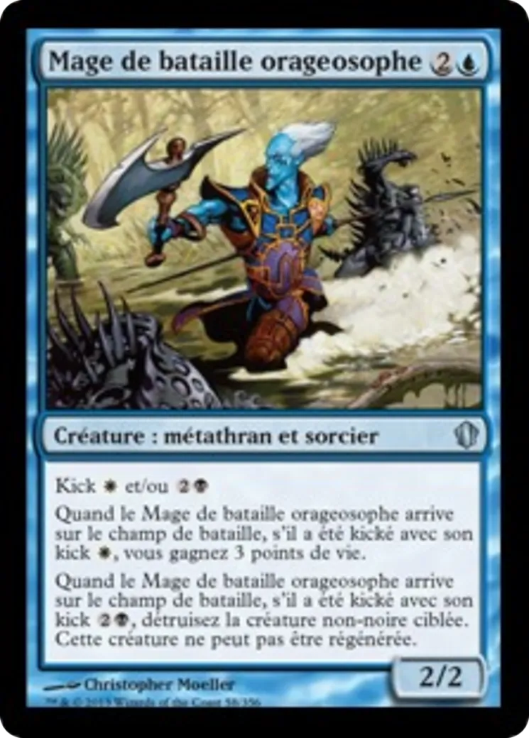 Mage de bataille orageosophe — Commander 2013 — Magic: The Gathering