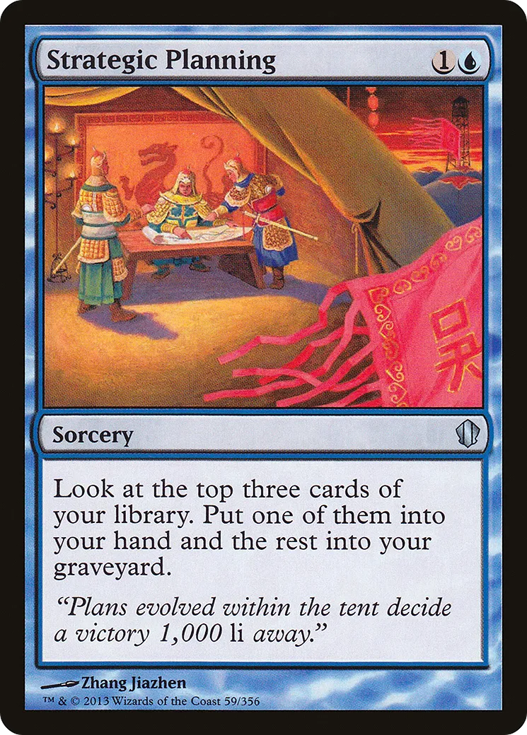 Planification stratégique — Commander 2013 — Magic: The Gathering