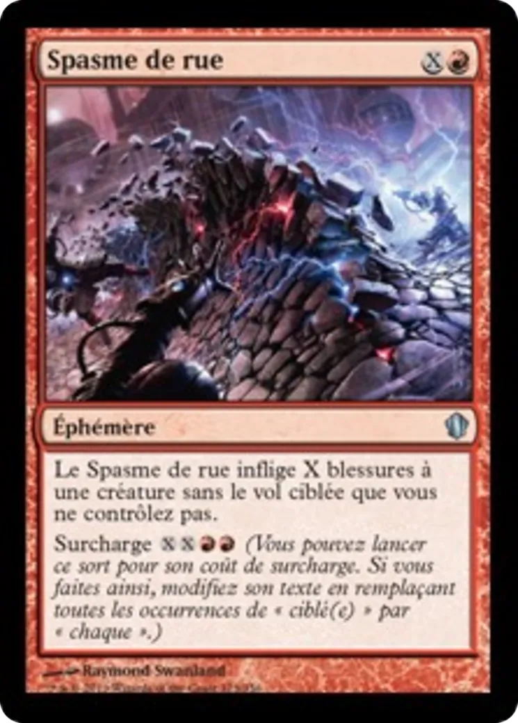 Spasme de rue — Commander 2013 — Magic: The Gathering