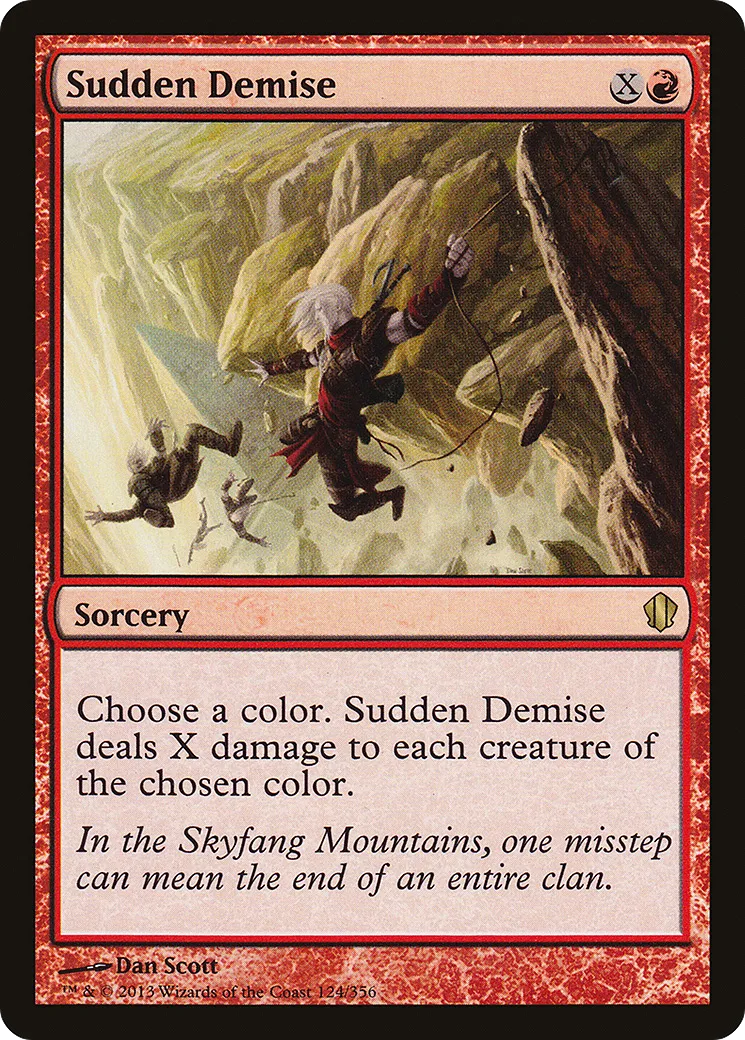 Sudden Demise — Commander 2013 — Magic: The Gathering