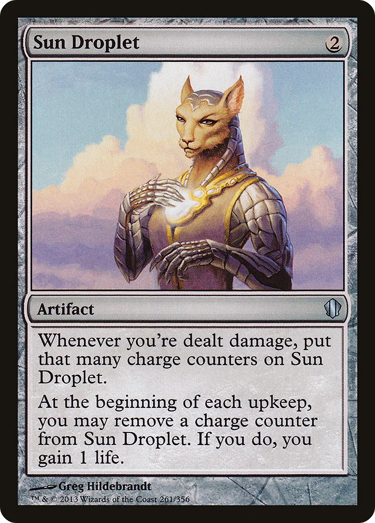 Goutte de soleil — Commander 2013 — Magic: The Gathering