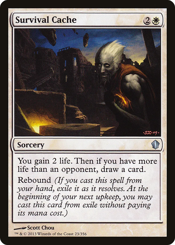 Survival Cache — Commander 2013 — Magic: The Gathering