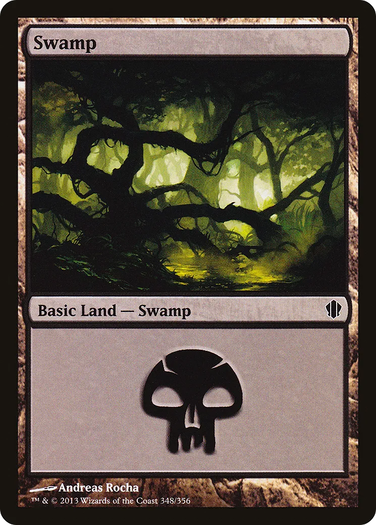 Swamp — Commander 2013 — Magic: The Gathering
