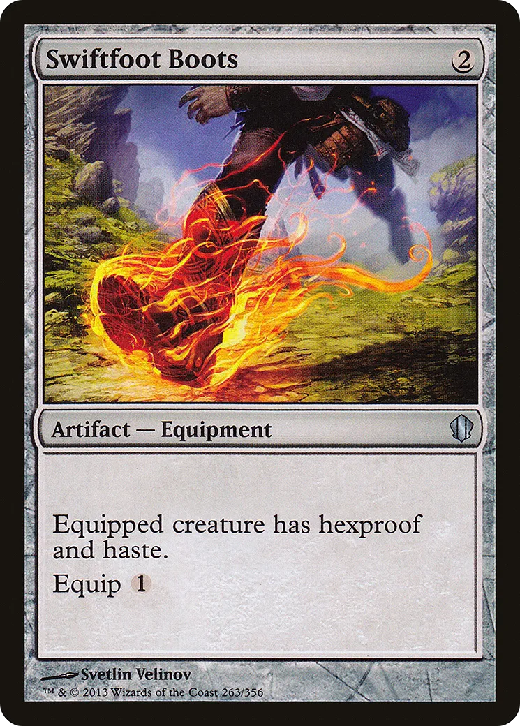Swiftfoot Boots — Commander 2013 — Magic: The Gathering