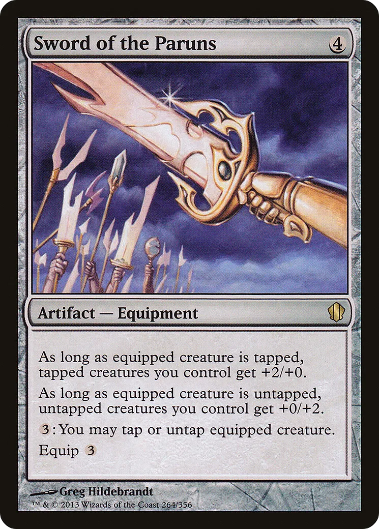 Sword of the Paruns from Commander 2013 - Magic: The Gathering
