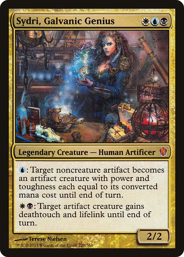 Sydri, Galvanic Genius — Commander 2013 — Magic: The Gathering