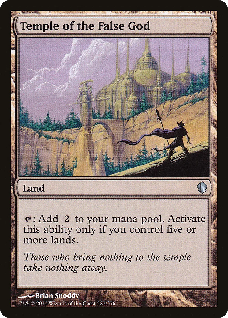 Temple of the False God — Commander 2013 — Magic: The Gathering