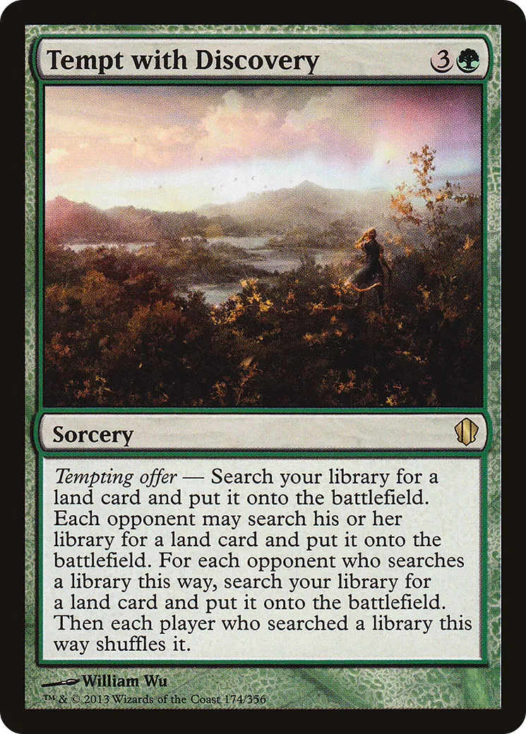 Tempt with Discovery — Commander 2013 — Magic: The Gathering
