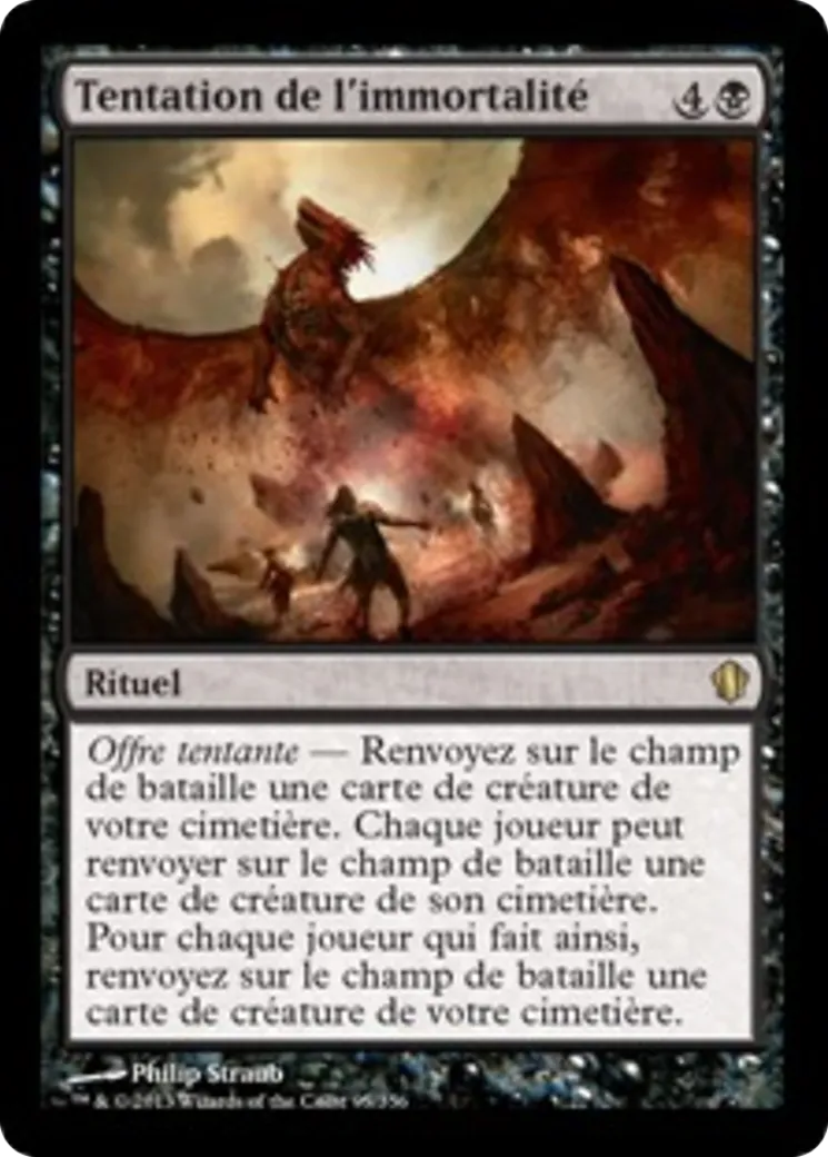 Tentation de l'immortalité — Commander 2013 — Magic: The Gathering
