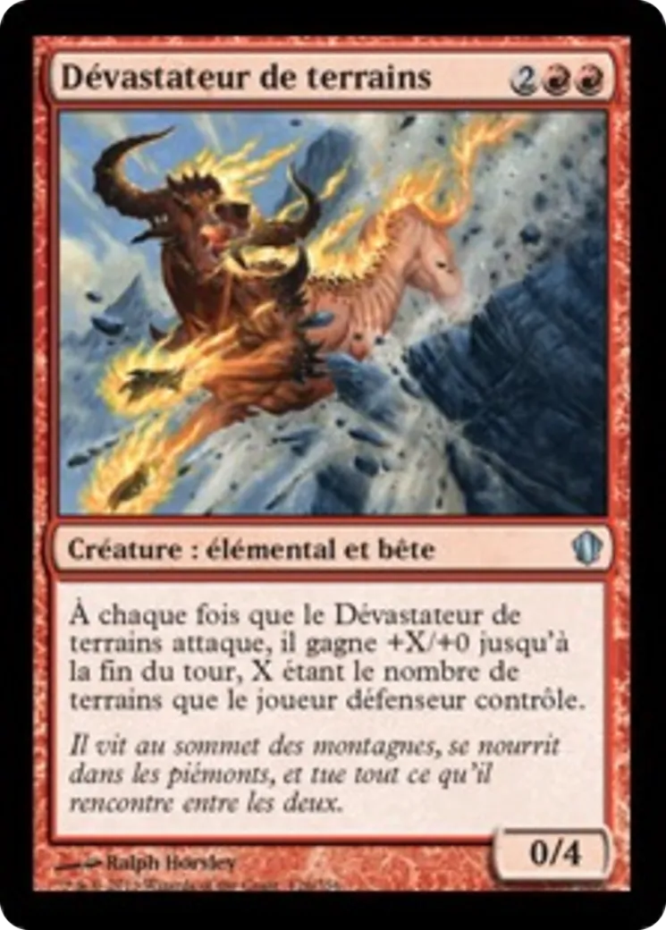 Dévastateur de terrains — Commander 2013 — Magic: The Gathering