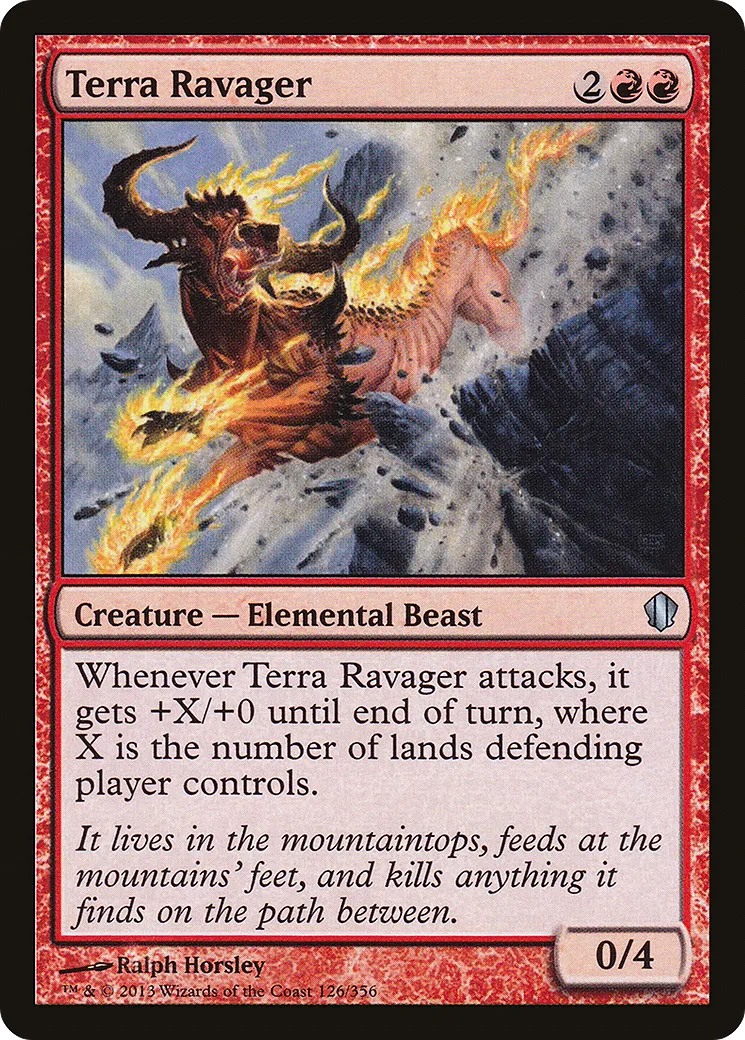 Terra Ravager — Commander 2013 — Magic: The Gathering