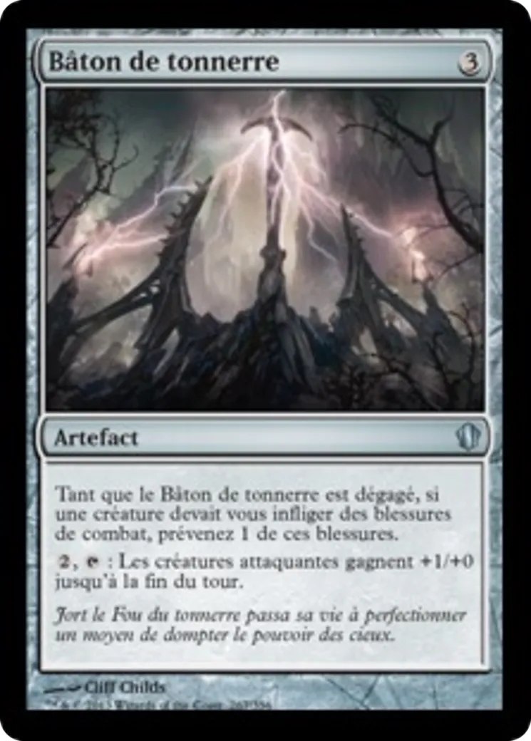 Bâton de tonnerre — Commander 2013 — Magic: The Gathering
