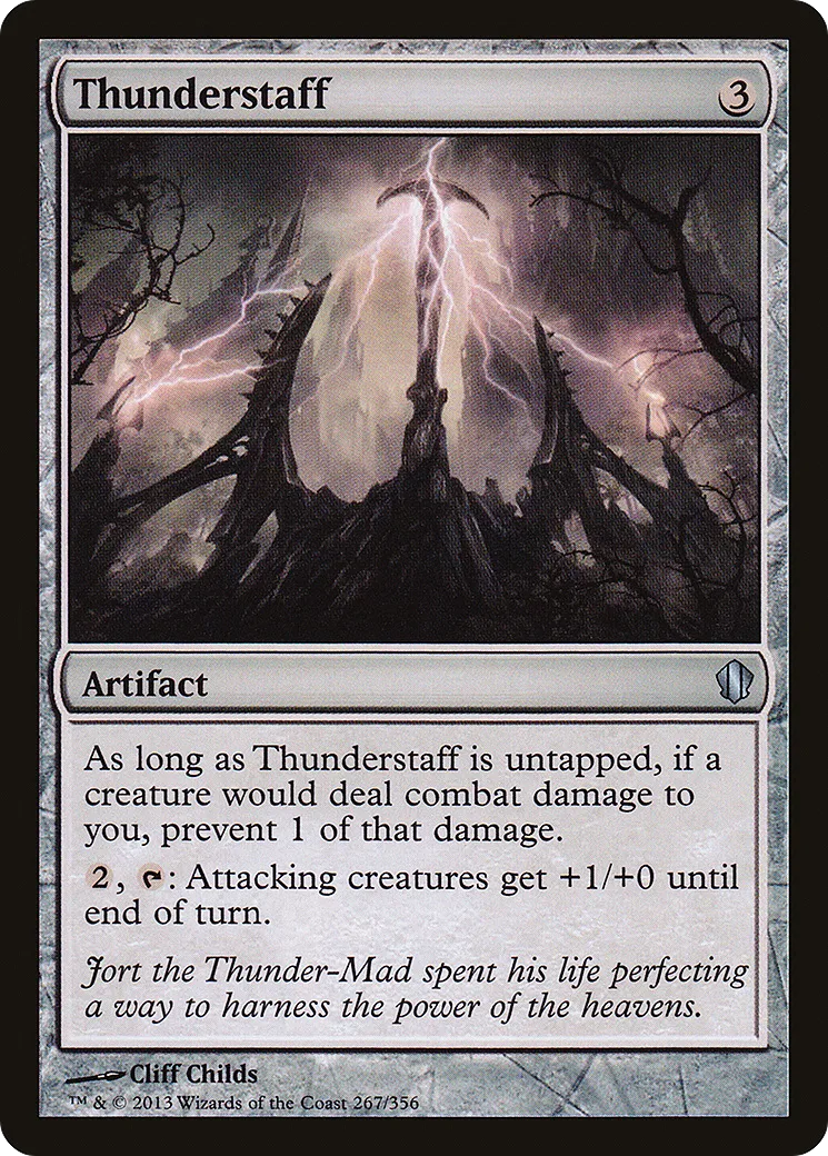 Thunderstaff — Commander 2013 — Magic: The Gathering