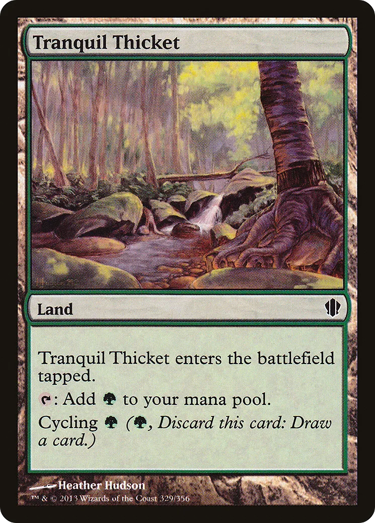 Tranquil Thicket — Commander 2013 — Magic: The Gathering