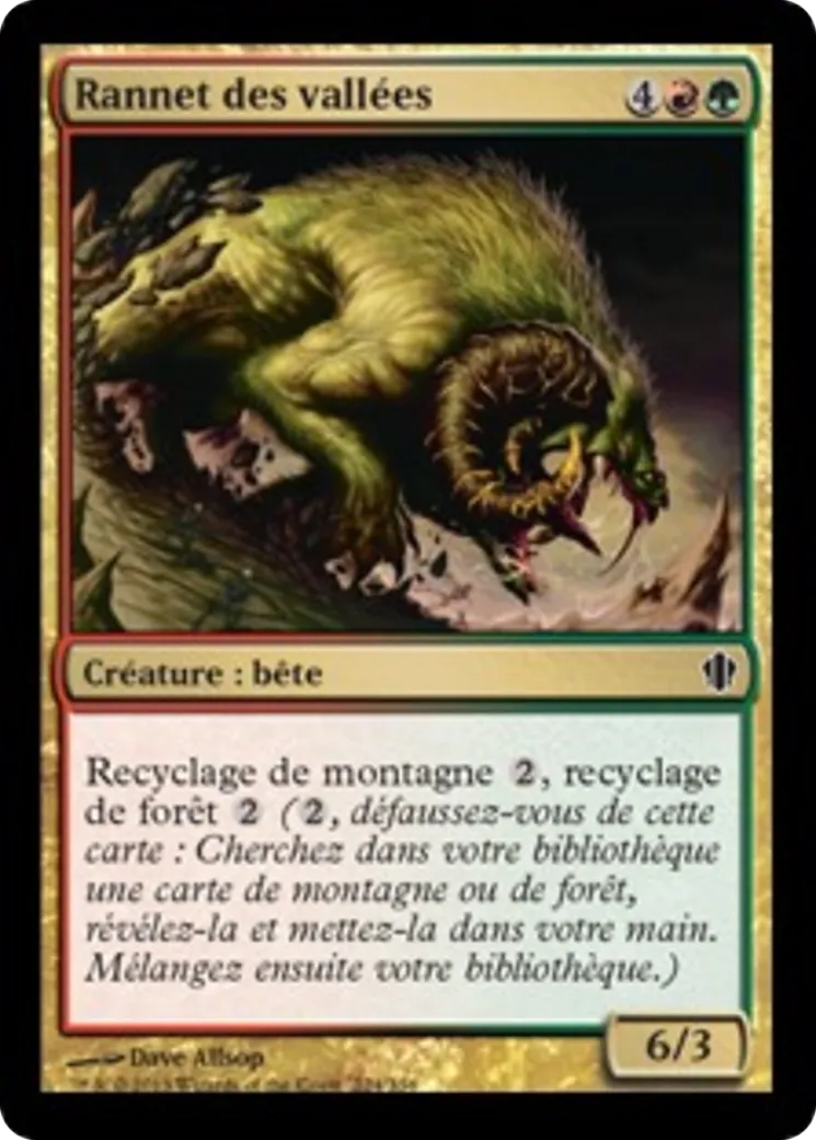 Rannet des vallées — Commander 2013 — Magic: The Gathering