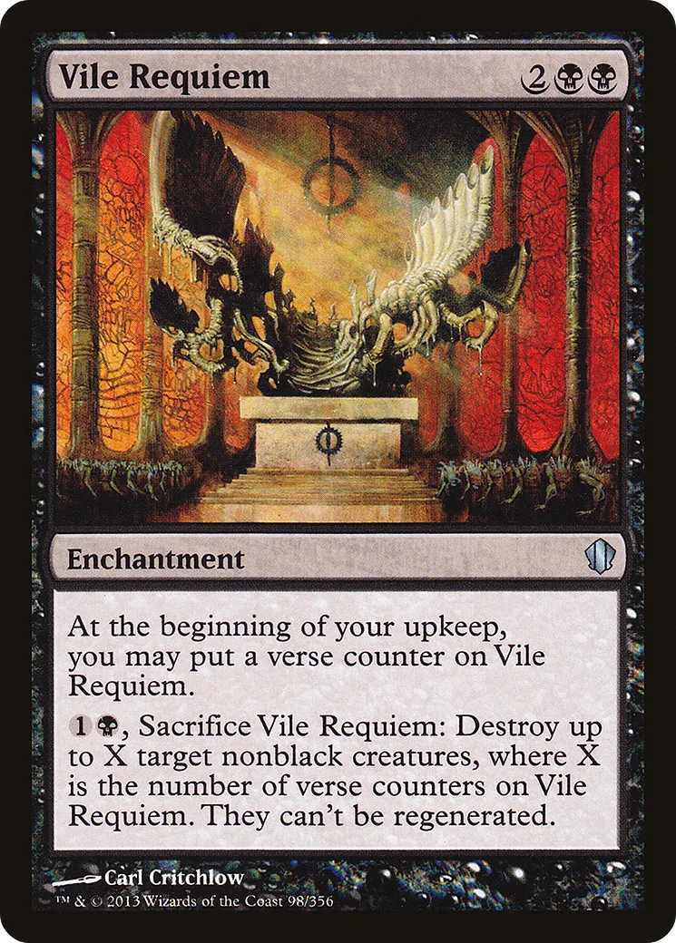 Vile Requiem — Commander 2013 — Magic: The Gathering