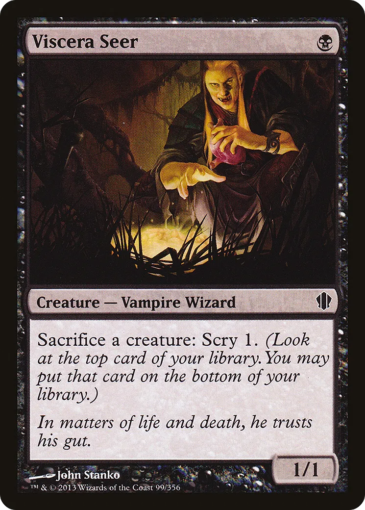 Voyant de viscères — Commander 2013 — Magic: The Gathering