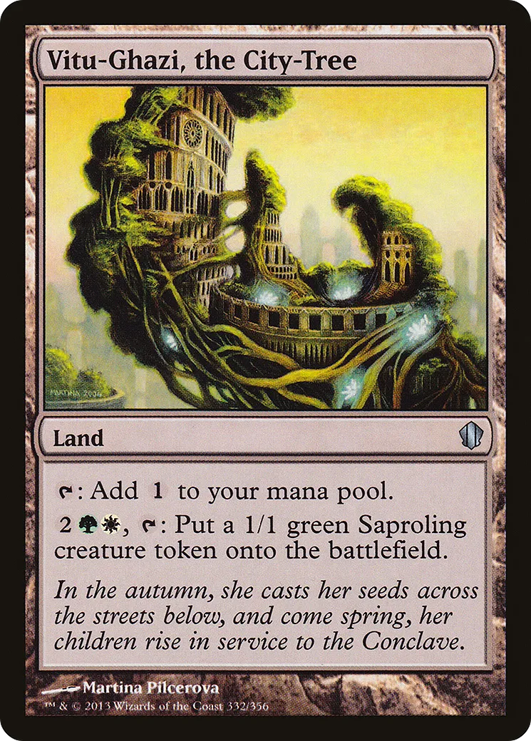 Vitu-Ghazi, the City-Tree — Commander 2013 — Magic: The Gathering