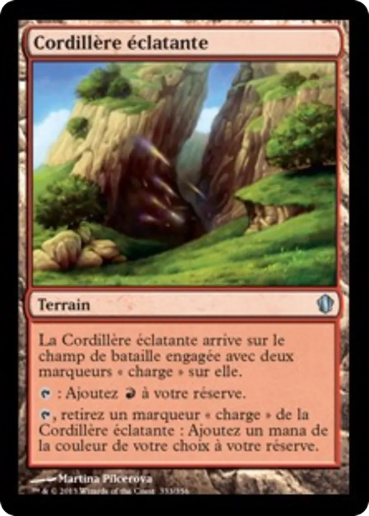 Cordillère éclatante — Commander 2013 — Magic: The Gathering