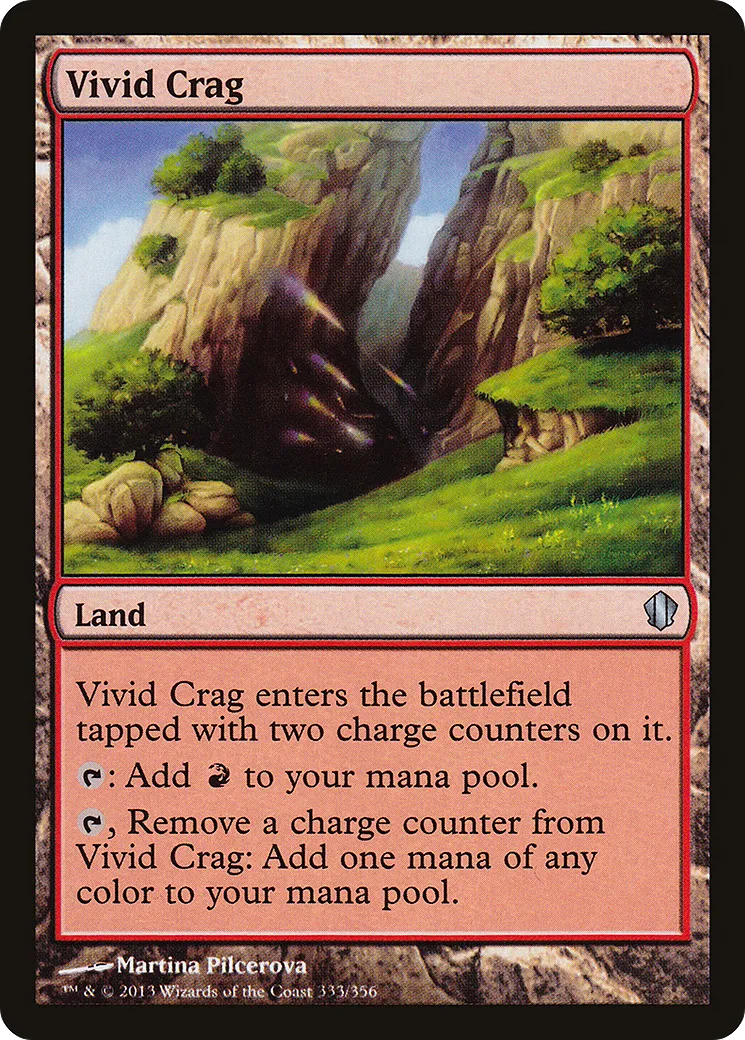 Vivid Crag — Commander 2013 — Magic: The Gathering