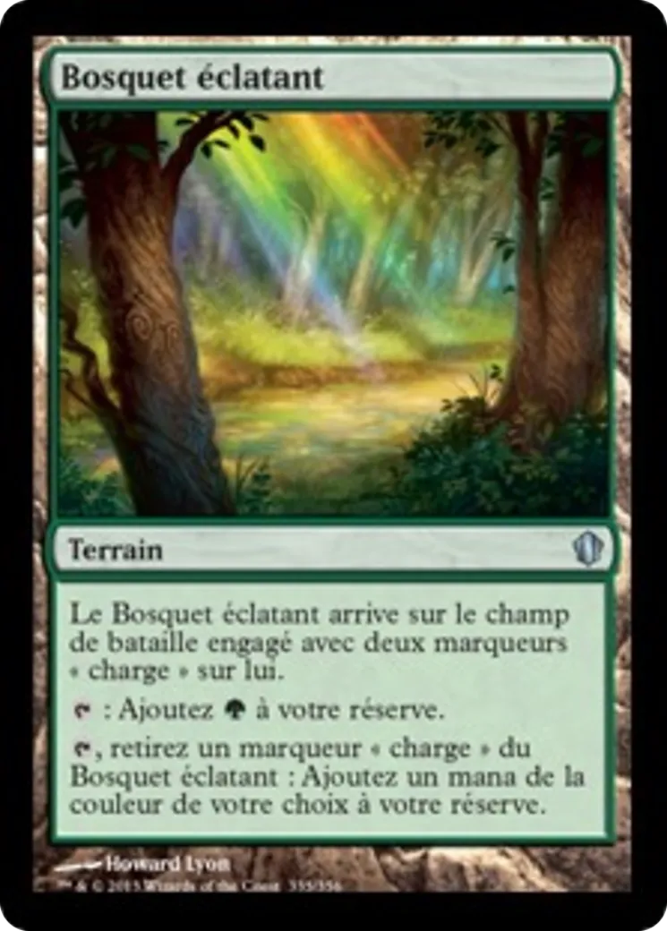 Bosquet éclatant — Commander 2013 — Magic: The Gathering