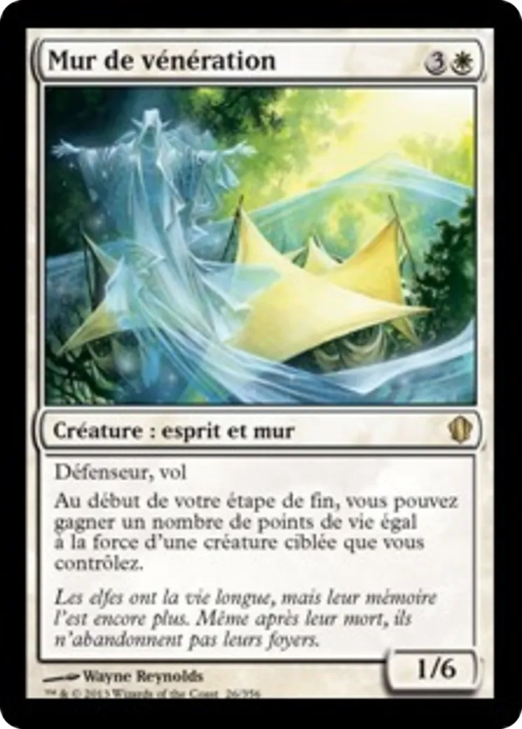 Mur de vénération — Commander 2013 — Magic: The Gathering