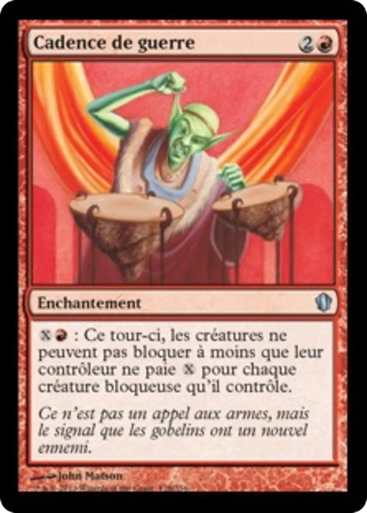 Cadence de guerre — Commander 2013 — Magic: The Gathering