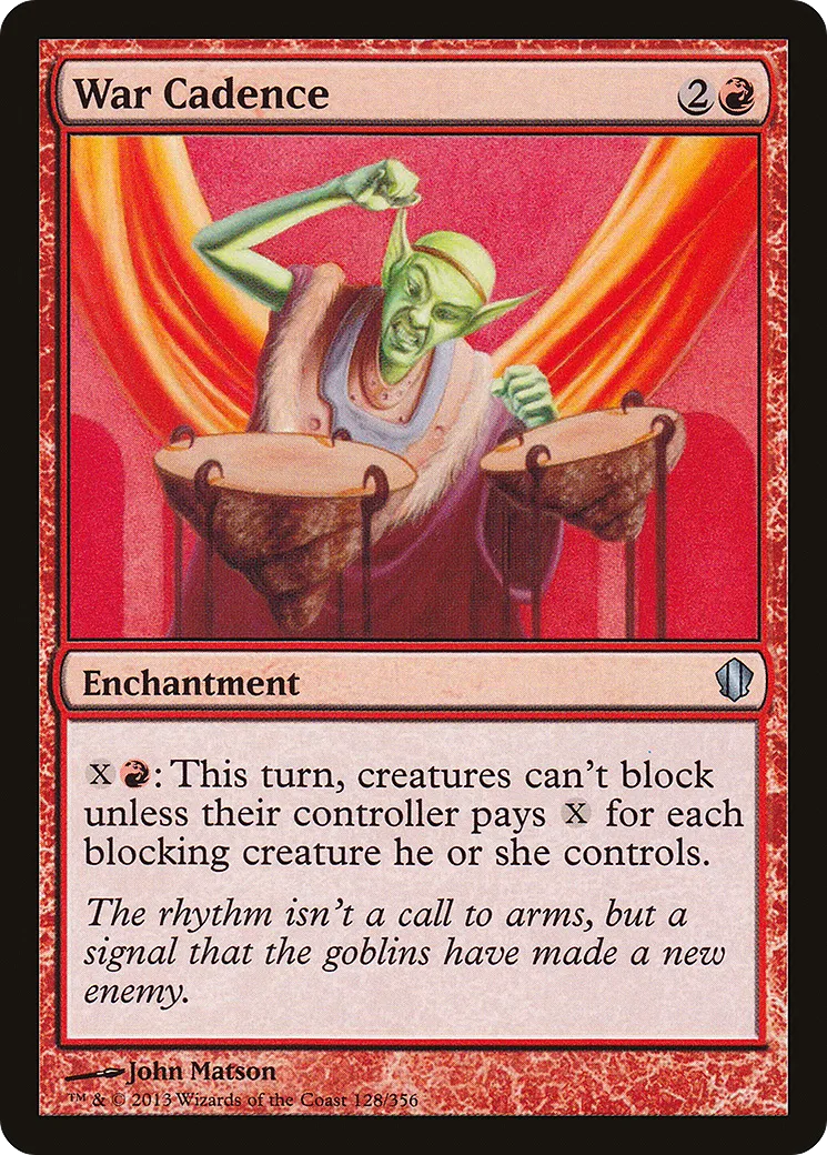 Cadence de guerre — Commander 2013 — Magic: The Gathering