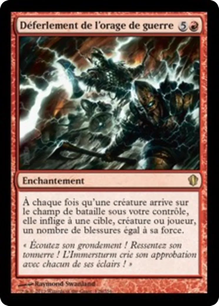 Déferlement de l'orage de guerre — Commander 2013 — Magic: The Gathering
