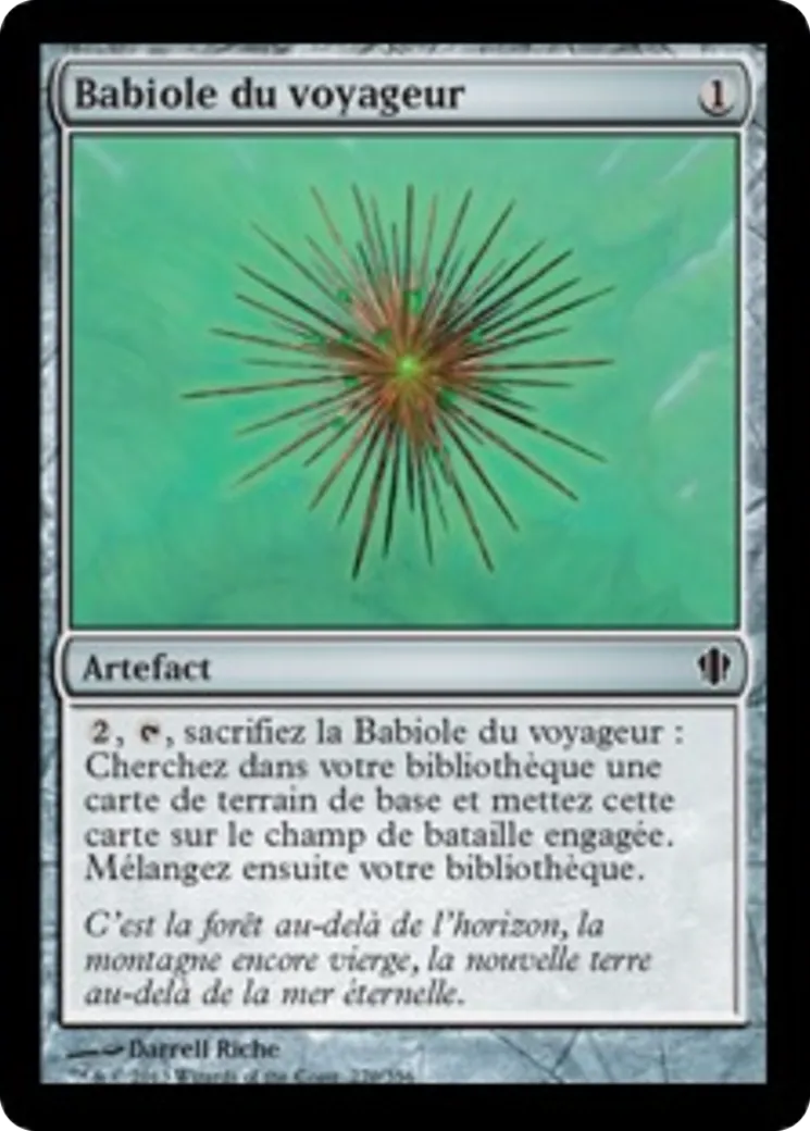 Babiole du voyageur — Commander 2013 — Magic: The Gathering