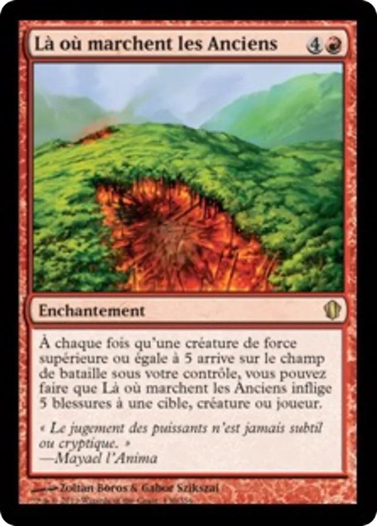 Là où marchent les Anciens — Commander 2013 — Magic: The Gathering