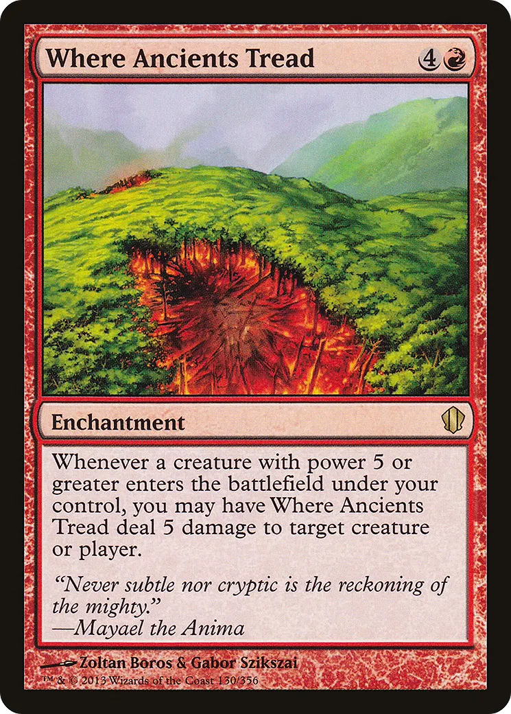 Là où marchent les Anciens — Commander 2013 — Magic: The Gathering